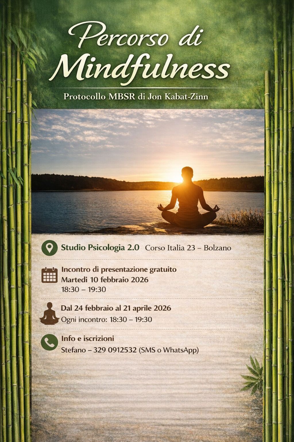 Un nuovo percorso di Mindfulness a Bolzano